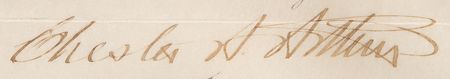 Lot #38 Chester A. Arthur and Robert Todd Lincoln Document Signed as President and Secretary of War - Image 2