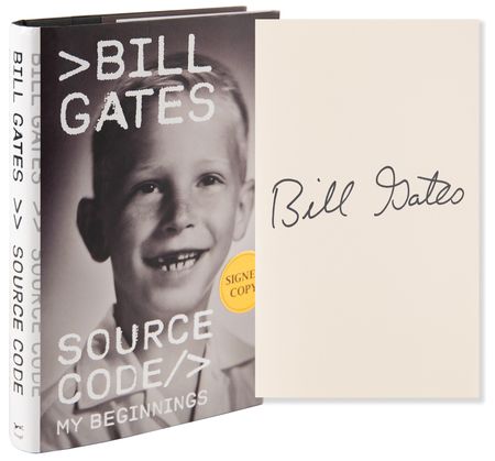 Lot #271 Bill Gates Signed Book - Source Code: My Beginnings - Image 1