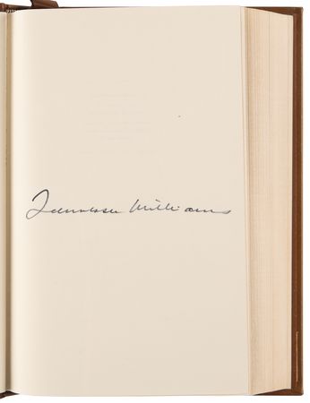 Lot #746 Tennessee Williams Signed Book - Selected Plays - Image 4