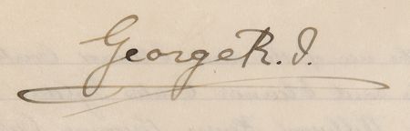 Lot #295 King George V Signed Land Document - Image 4