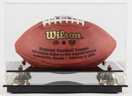 Lot #950 Tom Brady Signed Super Bowl XXXIX Football - Image 2