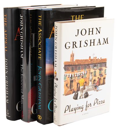 Lot #727 John Grisham (4) Signed Books - Image 1