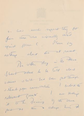 Lot #334 Margaret Thatcher (4) Letters on Comprehensive Education - Image 4