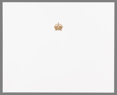 Lot #266 Elizabeth, Queen Mother Signed Christmas Card - Image 2