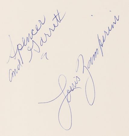 Lot #576 Louis Zamperini Signed Book - Devil at My Heels - Image 2
