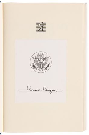 Lot #110 Ronald Reagan Signed Book - Speaking My Mind - Image 4