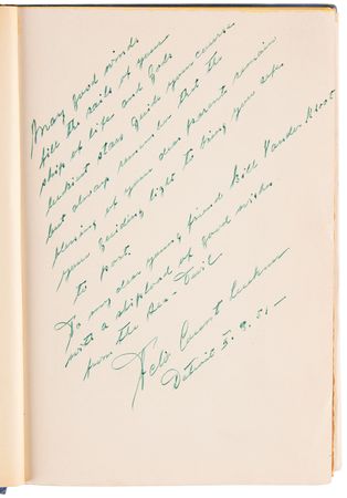 Lot #508 Felix von Luckner Signed Book - The Sea Devil - Image 4