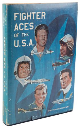 Lot #571 World War II Fighter Aces (10) Signed Book - Fighter Aces of the U.S.A. - Image 3