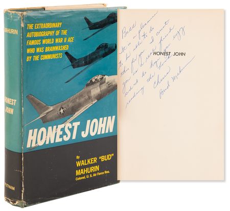 Lot #513 Bud Mahurin Signed Book - Honest John - Image 1