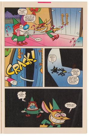 Lot #693 The Ren & Stimpy Show Original Comic Book Artwork - Image 3