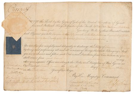 Lot #291 King George III Document Signed - Image 1