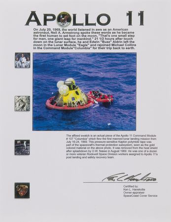 Lot #595 Apollo 11 Kapton Foil (Attested as Flown) - Image 4