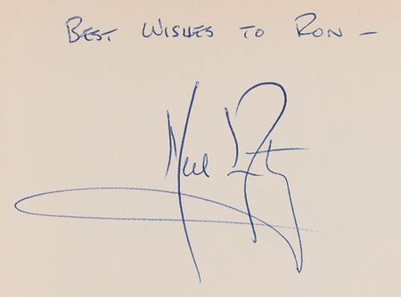 Lot #605 Neil Armstrong Signed Book - Neil Armstrong: Space Pioneer - Image 2