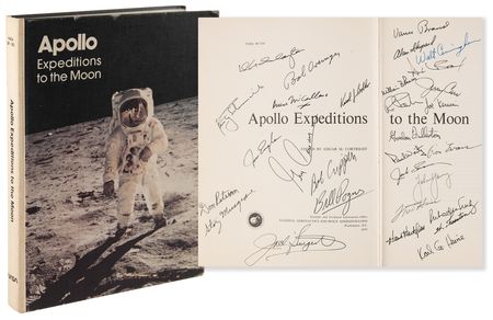 Lot #609 Astronauts Multi-Signed (30) Book - Image 1