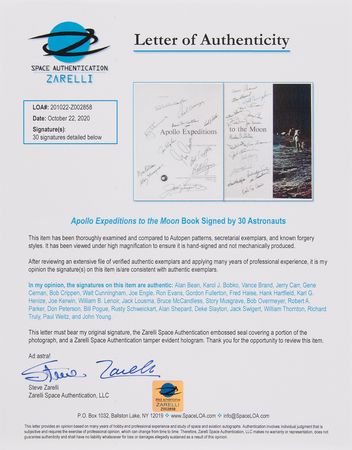 Lot #609 Astronauts Multi-Signed (30) Book - Image 5