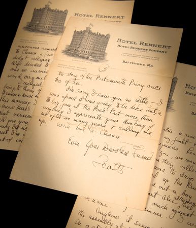 Lot #703 F. Scott Fitzgerald Autograph Letter Signed and Handwritten Poem: 