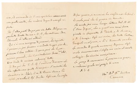 Lot #700 Giacomo Casanova Rare Autograph Letter Signed on European Wars and Politics - Image 2