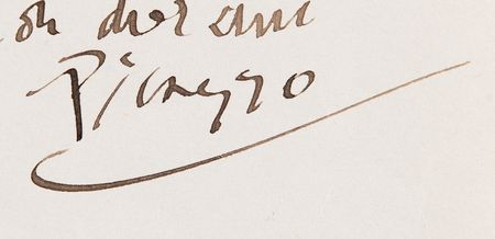 Lot #661 Pablo Picasso Autograph Letter Signed to Guillaume Apollinaire, Concerning the Cubist Portrait for 'Alcools' - Image 3