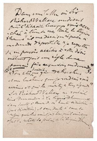 Lot #684 Richard Wallace Autograph Letter Signed - Image 2