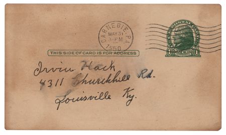 Lot #968 Honus Wagner Signature - Image 2