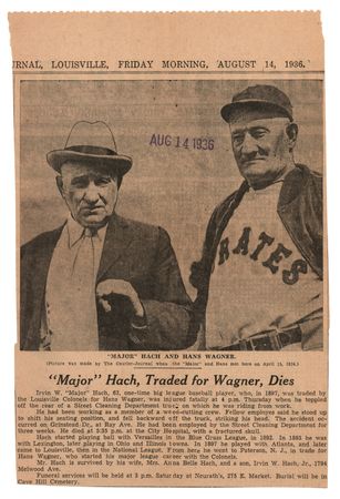 Lot #968 Honus Wagner Signature - Image 3