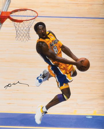 Lot #935 Kobe Bryant Oversized Signed Photograph - Image 1