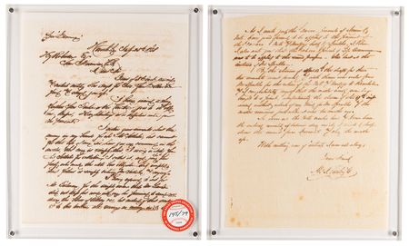 Lot #952 Alexander Cartwright Press Copy Letter - Image 1