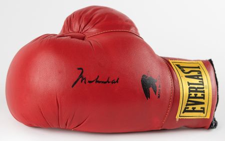 Lot #943 Muhaddmad Ali Signed Boxing Glove - Image 1