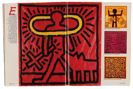 Lot #674 Keith Haring Signed Magazine - Image 5