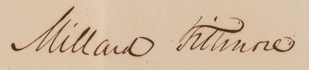 Lot #7 Millard Fillmore Letter Signed as President to Ferdinand II, Sending Condolences on the Death of an Infant Prince - Image 3