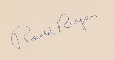 Lot #111 Ronald Reagan Signed Book - Where's the Rest of Me? - Image 2