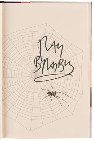 Lot #718 Ray Bradbury (2) Signed Books - Fahrenheit 451 and From the Dust Returned - Image 2