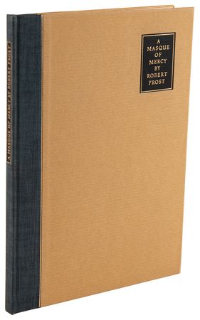Lot #725 Robert Frost Signed Book - A Masque of Mercy (Ltd. Ed. #357/751) - Image 3
