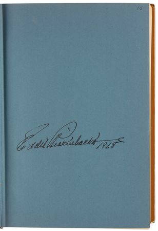 Lot #533 Eddie Rickenbacker Signed Book - Rickenbacker: An Autobiography - Image 4