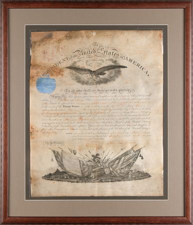Lot #11 Abraham Lincoln Document Signed as President, Appointing a 
