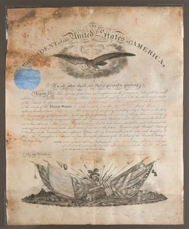 Lot #11 Abraham Lincoln Document Signed as President, Appointing a 