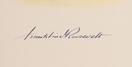 Lot #535 Franklin D. Roosevelt Signed Book - The Democratic Book 1936 - Image 2