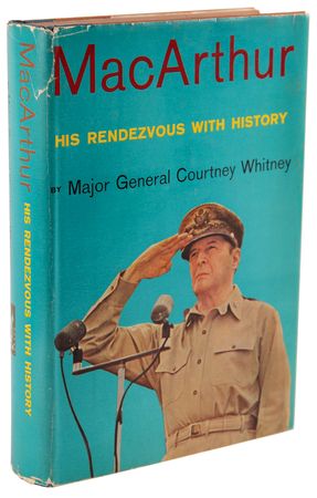 Lot #511 Douglas MacArthur Signed Book - MacArthur: His Rendezvous With History - Image 3