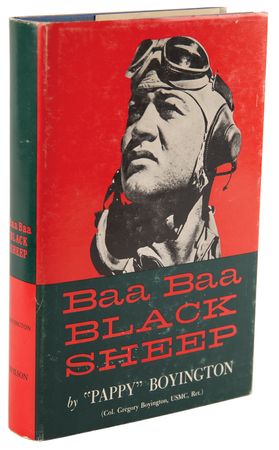 Lot #457 Pappy Boyington Signed Book - Baa Baa Black Sheep - Image 3