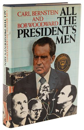 Lot #346 Watergate: Carl Bernstein Signed Book - All the President's Men - Image 3
