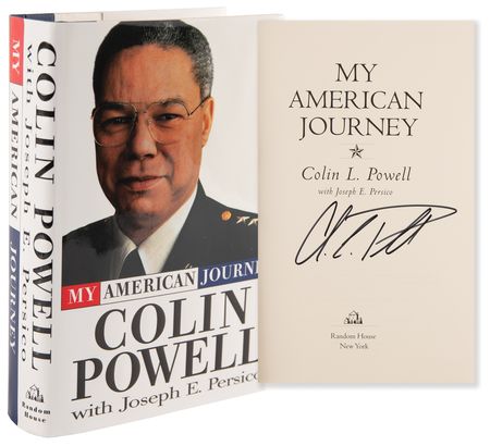 Lot #532 Colin Powell Signed Book - My American Journey - Image 1