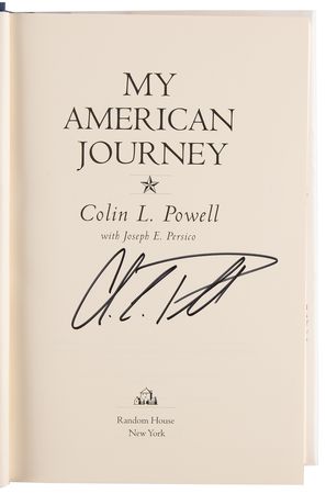 Lot #532 Colin Powell Signed Book - My American Journey - Image 4