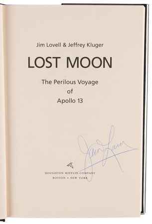 Lot #610 Astronauts (4) Signed Books with Shepard, Glennn, Schirra, and Lovell - Image 3