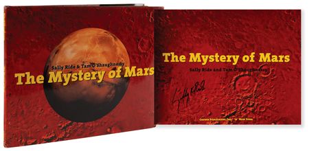 Lot #643 Sally Ride Signed Book - The Mystery of Mars - Image 1