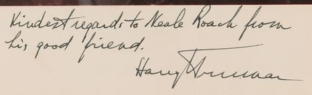 Lot #122 Harry S. Truman Signed Book - Mr. President - Image 2