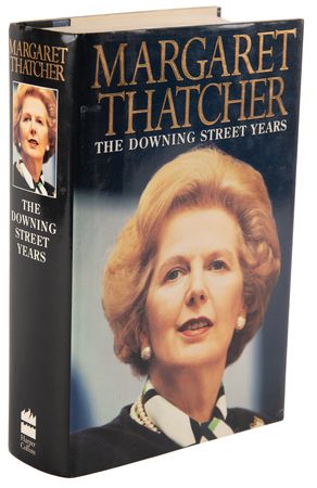 Lot #337 Margaret Thatcher Signed Book - The Downing Street Years - Image 3