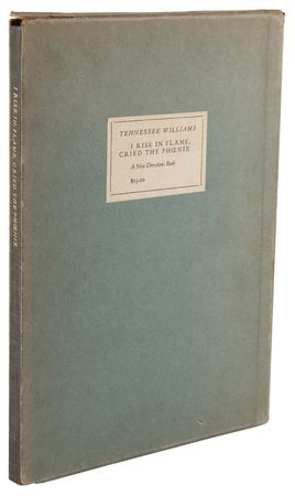 Lot #747 Tennessee Williams Signed Book - I Rise in Flame, Cried the Phoenix - Image 5