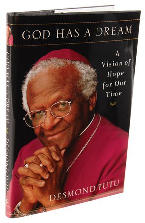Lot #342 Desmond Tutu Signed Book - God Has a Dream - Image 3