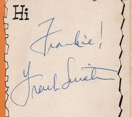 Lot #905 Frank Sinatra Signed Jilly’s Menu - Image 2