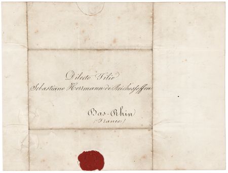 Lot #318 Pope Pius IX Letter Signed on 